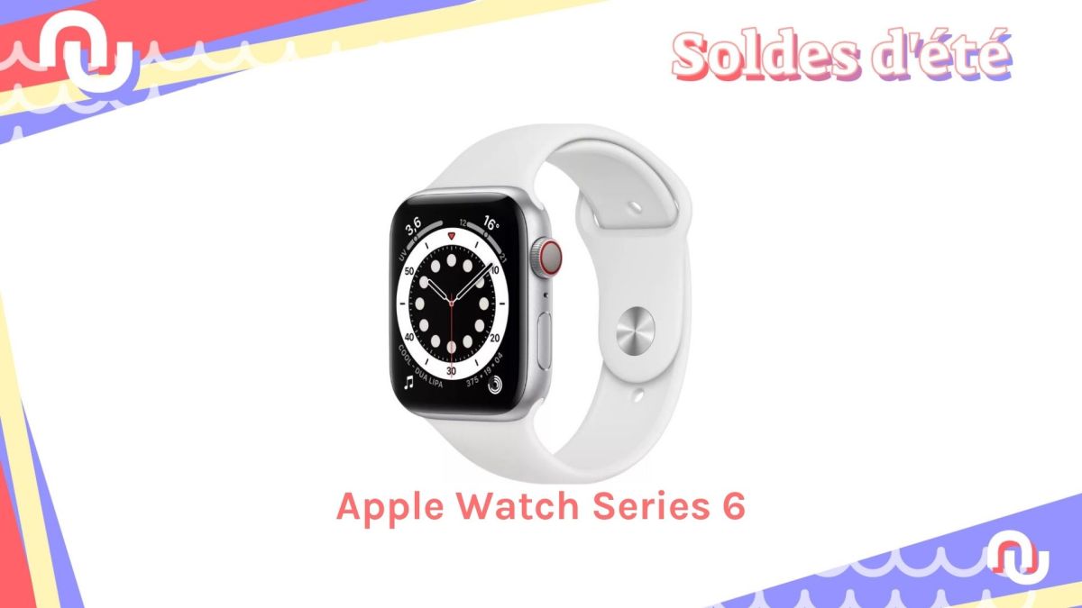 Apple Watch Series 6 // Source : Numerama Apple Watch Series 6 // Source : Numerama