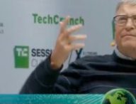 Bill Gates chez TechCrunch // Source : Twitter/TechCrunch