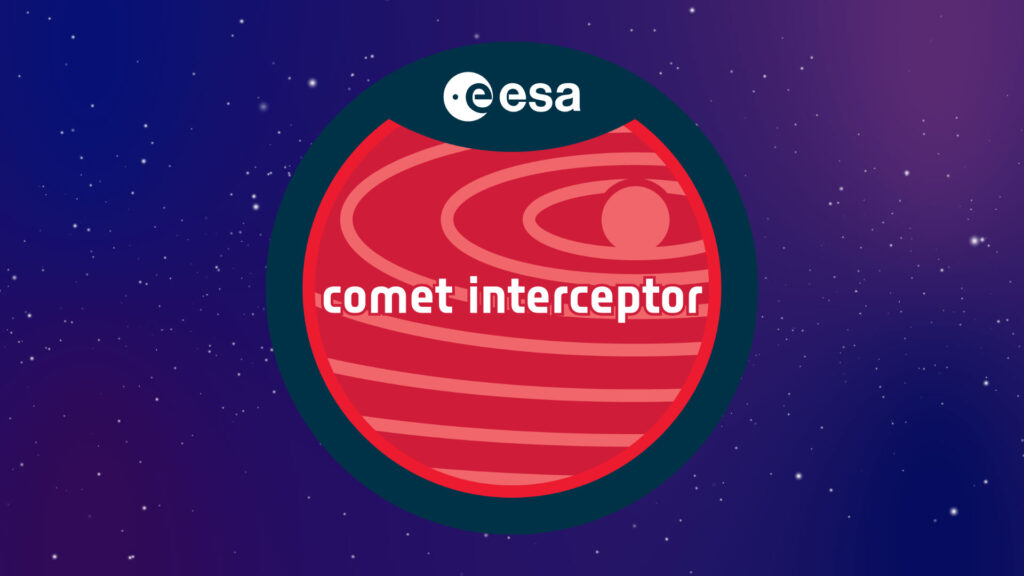 Logo de la mission. // Source : ESA ; fond Numerama Logo de la mission. // Source : ESA ; fond Numerama