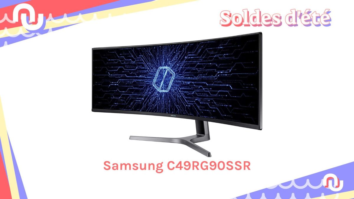 Samsung C49RG90SSR // Source : Numerama Samsung C49RG90SSR // Source : Numerama