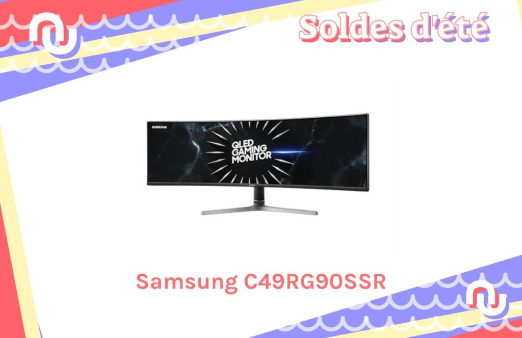 Samsung C49RG90SSR // Source : Numerama