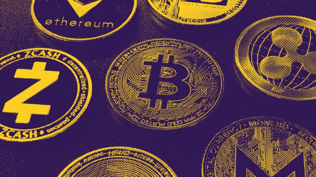 Crypto-monnaies // Source : Canva Crypto-monnaies // Source : Canva