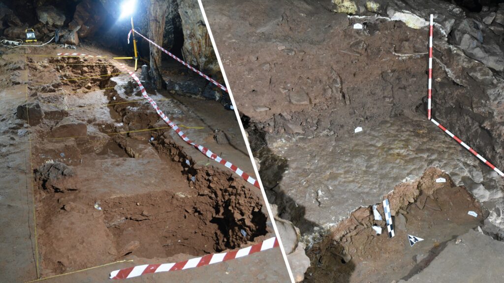 La grotte, fouillée de fond en comble entre 2011 et 2018. // Source : Ramos-Muñoz et al., 2022, PLOS ONE La grotte, fouillée de fond en comble entre 2011 et 2018. // Source : Ramos-Muñoz et al., 2022, PLOS ONE