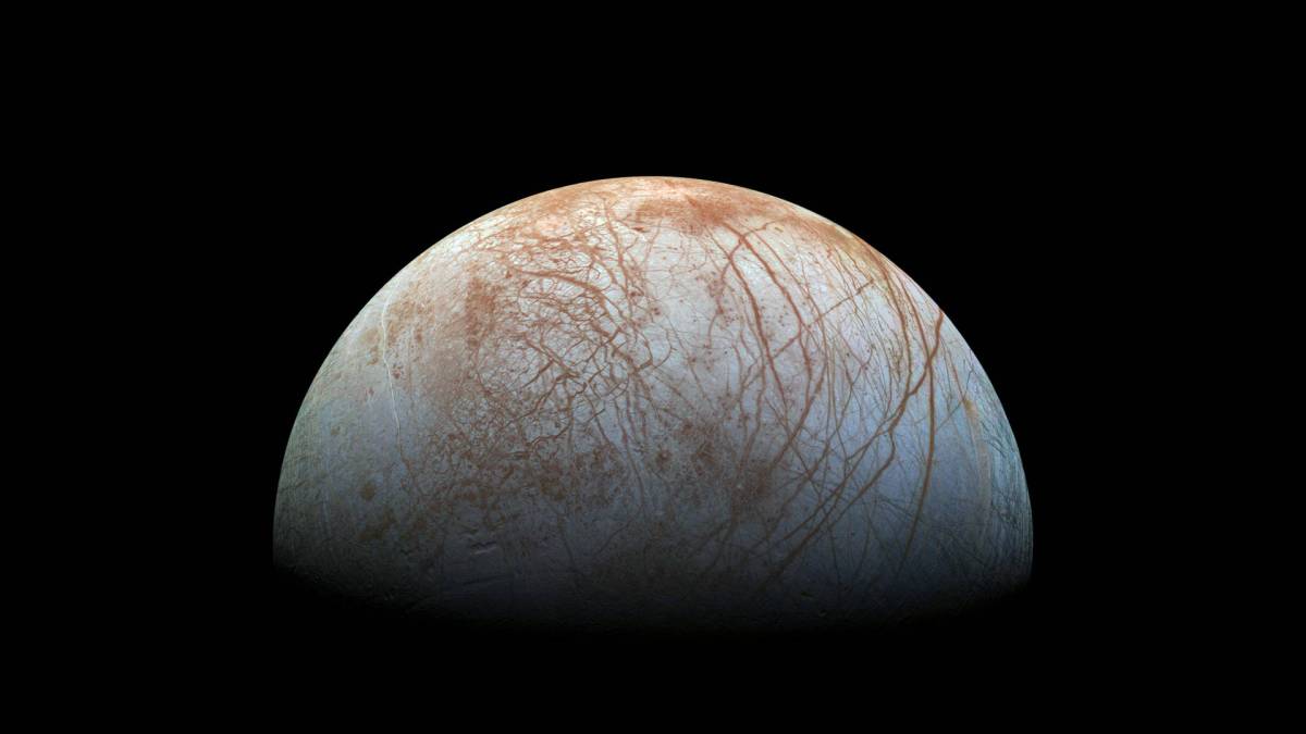 Europe, la lune de Jupiter. // Source : NASA/JPL-Caltech/SETI Institute Europe, la lune de Jupiter. // Source : NASA/JPL-Caltech/SETI Institute