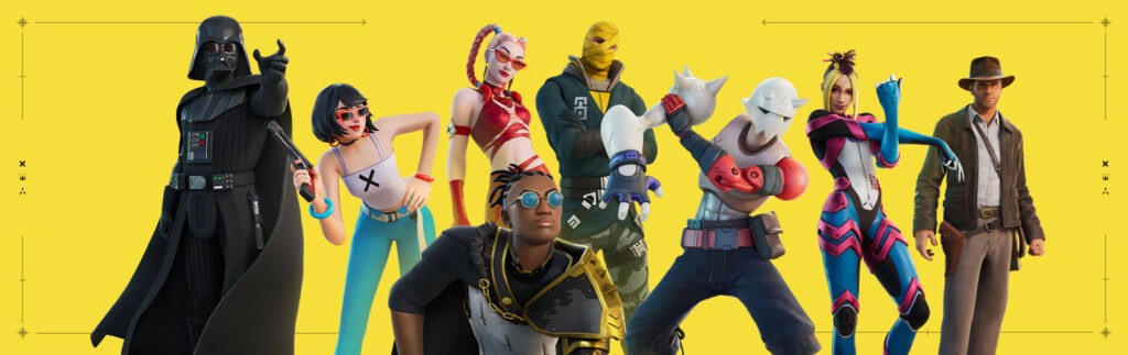Dark Vador et indiana Jones dans Fortnite // Source : Epic Games Dark Vador et indiana Jones dans Fortnite // Source : Epic Games