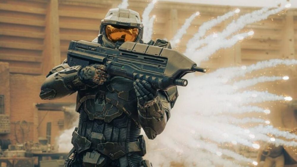 Le jeu vidéo Halo a été adapté en série télé // Source : Paramount+ / Canal+ Le jeu vidéo Halo a été adapté en série télé // Source : Paramount+ / Canal+