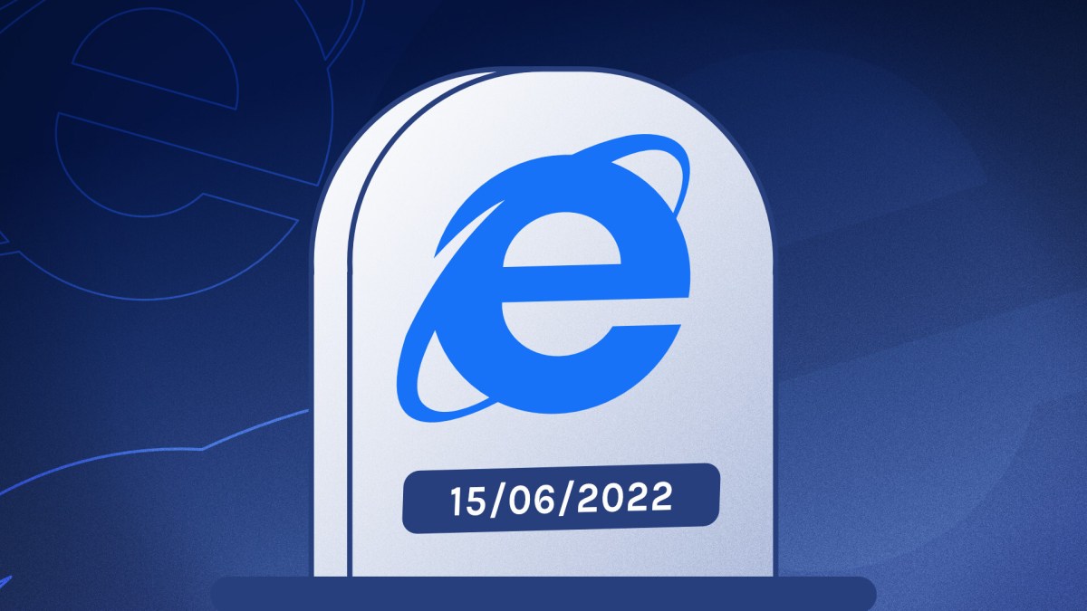 Fin d'Internet Explorer // Source : Equipe design Numerama Fin d'Internet Explorer // Source : Equipe design Numerama
