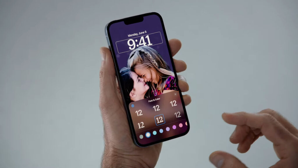 iOS 16 présenté à la WWDC // Source : Capture d'écran Numerama iOS 16 présenté à la WWDC // Source : Capture d'écran Numerama