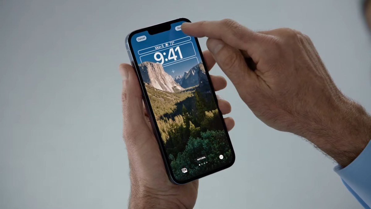 iOS 16 présenté à la WWDC // Source : Capture d'écran Numerama iOS 16 présenté à la WWDC // Source : Capture d'écran Numerama