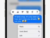 Les nouveaux messages d'iMessage sur iOS 16 // Source : Capture d'écran Numerama Les nouveaux messages d'iMessage sur iOS 16 // Source : Capture d'écran Numerama
