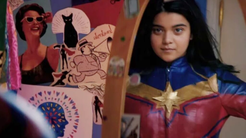 Kamala Khan (Iman Vellani) dans Miss Marvel // Source : Disney+/Marvel Kamala Khan (Iman Vellani) dans Miss Marvel // Source : Disney+/Marvel