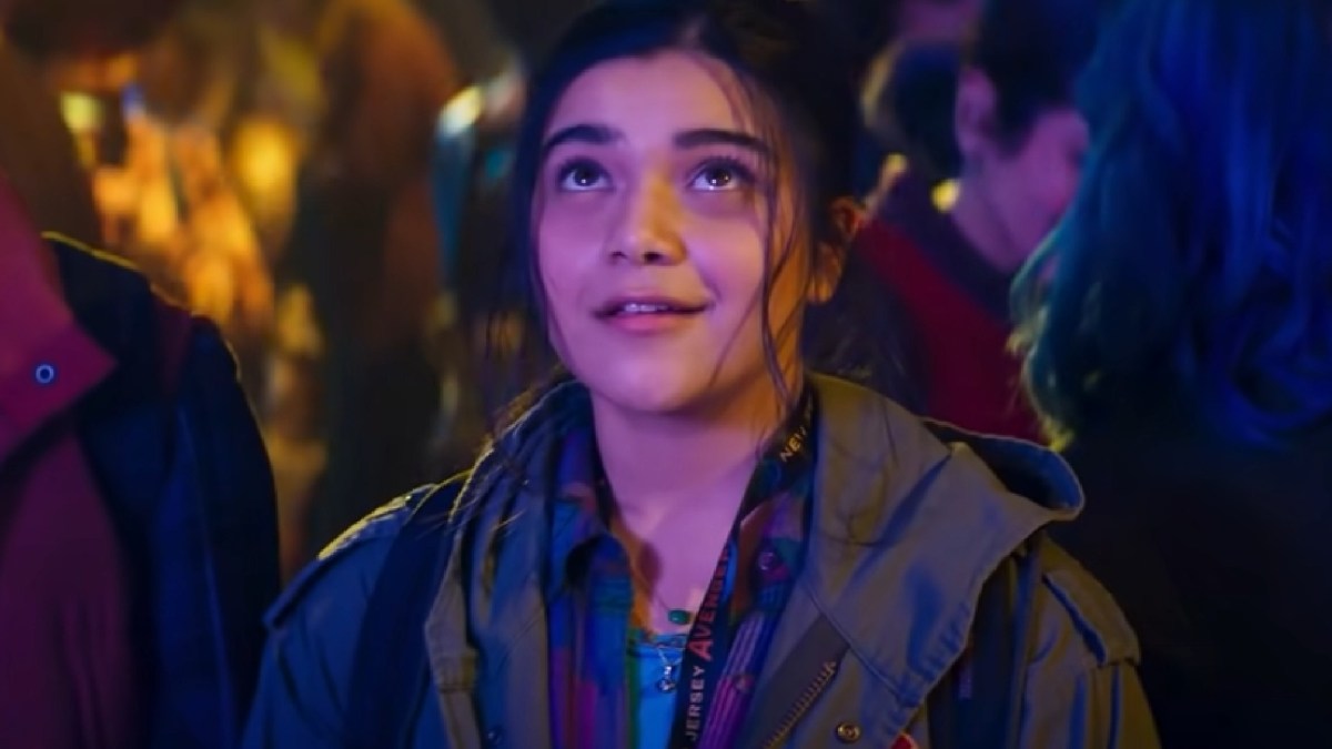 Kamala Khan (Iman Vellani) dans Miss Marvel // Source : Disney+/Marvel Kamala Khan (Iman Vellani) dans Miss Marvel // Source : Disney+/Marvel