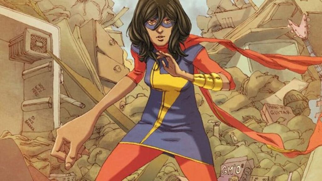 2014 marque la première apparition de Ms. Marvel, première héroïne de confession musulmane dans un comics // Source : Marvel 2014 marque la première apparition de Ms. Marvel, première héroïne de confession musulmane dans un comics // Source : Marvel