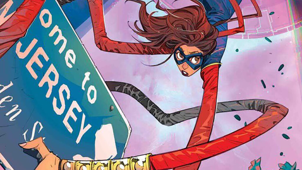 Kamala Kahn pensait être tranquille en retournant à Jersey City... // Source : Marvel Kamala Kahn pensait être tranquille en retournant à Jersey City... // Source : Marvel