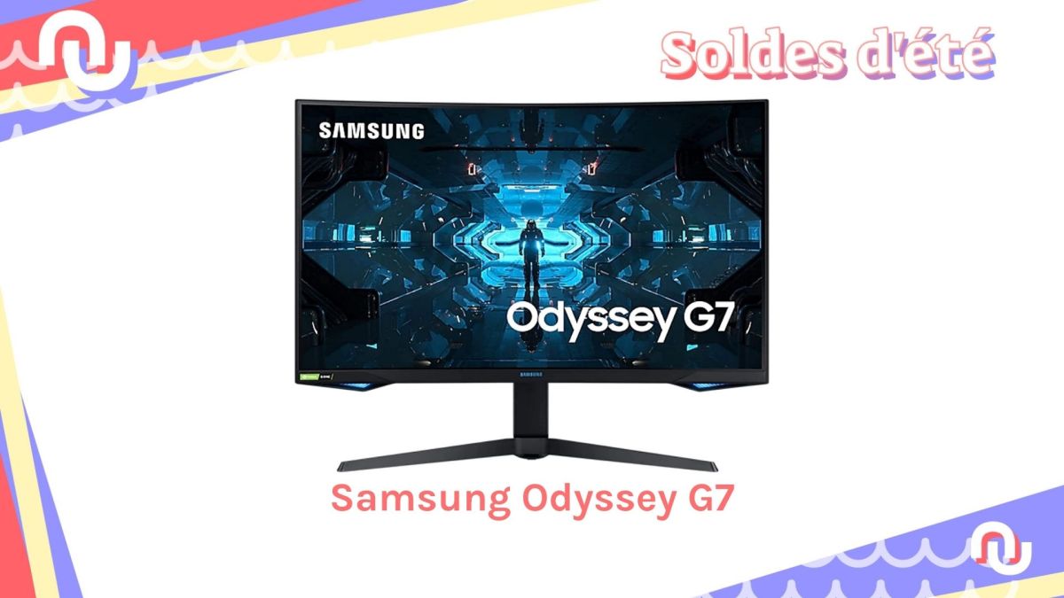 Samsung Odyssey G7 // Source : Numerama Samsung Odyssey G7 // Source : Numerama