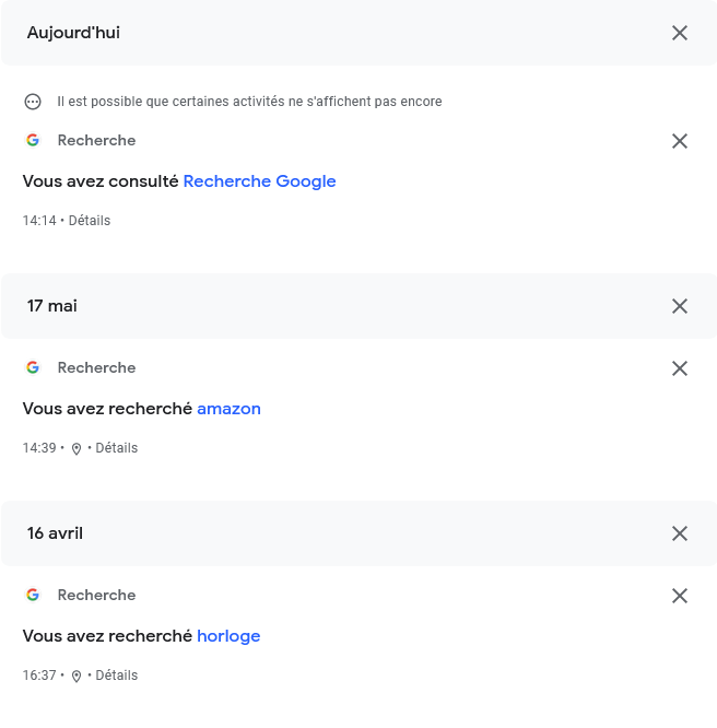 recherche Google recherche Google