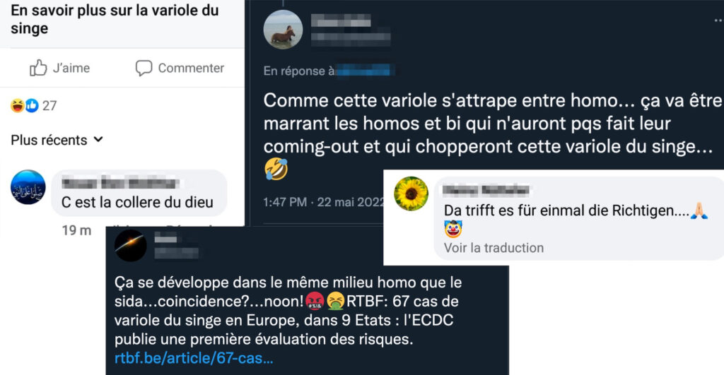 Des exemples, parmi d'autres, de commentaires discriminatoires Des exemples, parmi d'autres, de commentaires discriminatoires
