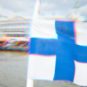 Drapeau de la Finlande. // Source : Eevi Alanissi / Flickr