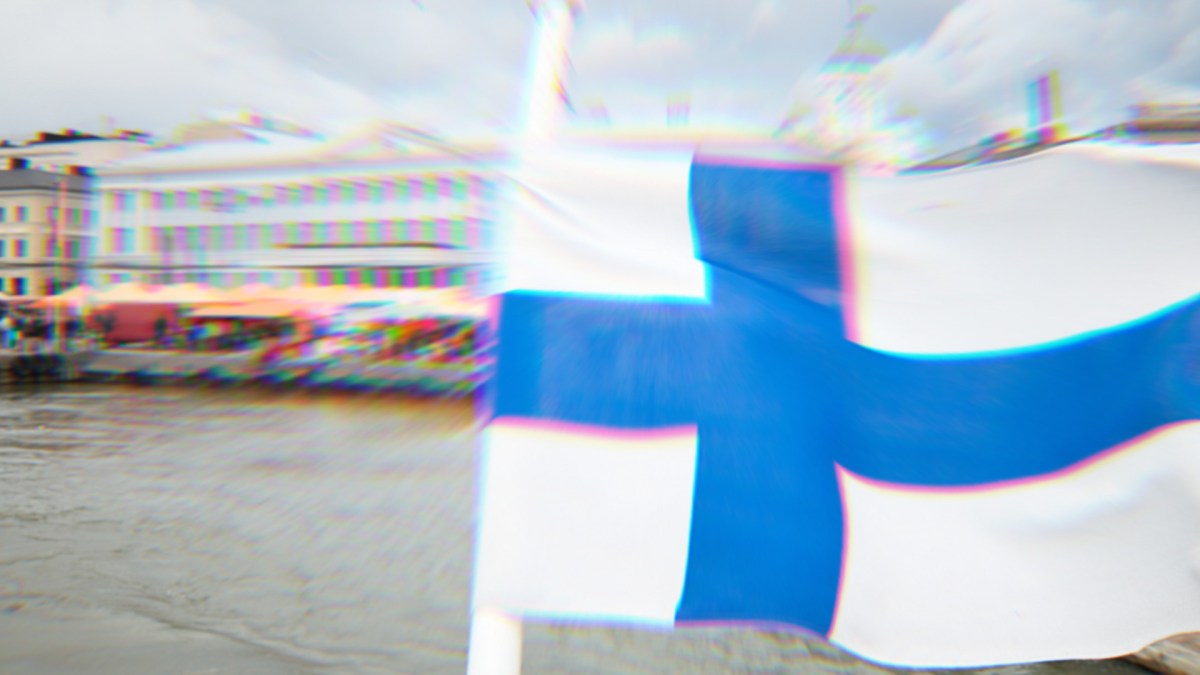 Drapeau de la Finlande. // Source : Eevi Alanissi / Flickr Drapeau de la Finlande. // Source : Eevi Alanissi / Flickr
