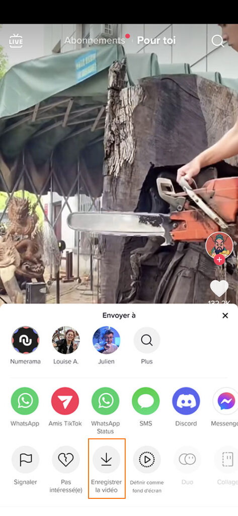 TikTok Enregistrer vidéo TikTok Enregistrer vidéo