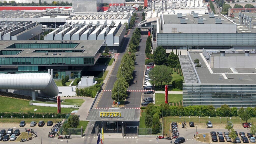 Usine Ferrari Manarello // Source : Ferrari