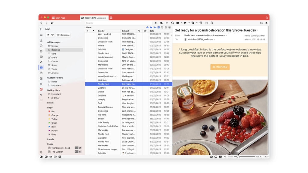 Vivaldi Mail Vivaldi Mail