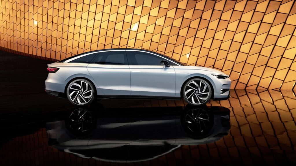 Profil du concept VW ID. Aero // Source : Volkswagen