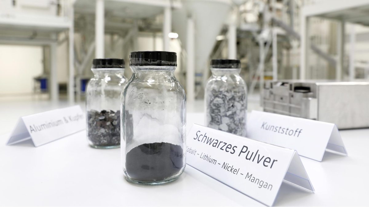 Composition des batteries // Source : Volkswagen Composition des batteries // Source : Volkswagen