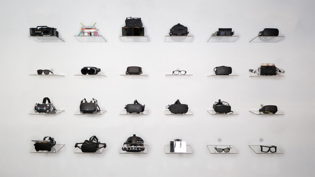 L'histoire des prototypes Oculus. // Source : Meta L'histoire des prototypes Oculus. // Source : Meta