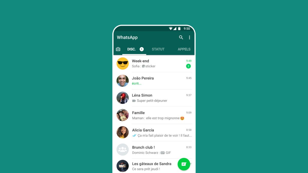 Application WhatsApp. // Source : WhatsApp Application WhatsApp. // Source : WhatsApp