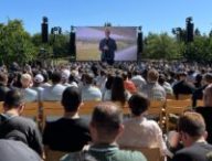 La WWDC en 2022. L'événement devrait prendre la même forme en 2023. // Source : Numerama