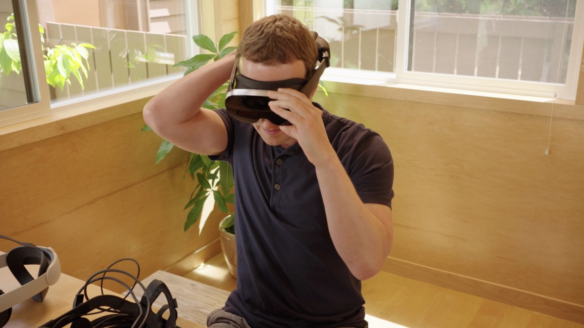 Zuckerberg mise beaucoup sur la réalité virtuelle, mais le business n'est pas encore très rentable. // Source : Meta Zuckerberg mise beaucoup sur la réalité virtuelle, mais le business n'est pas encore très rentable. // Source : Meta