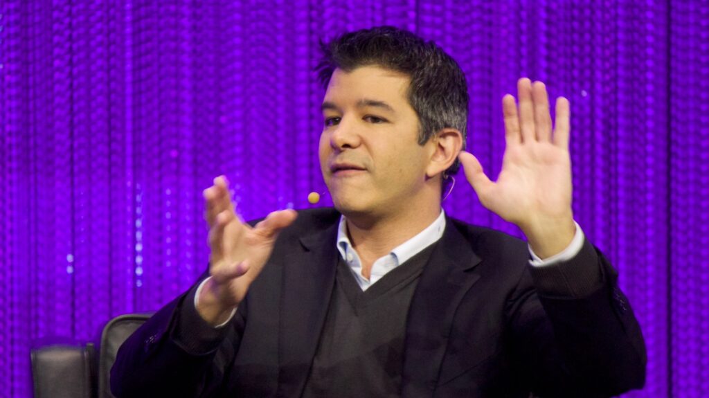 Travis Kalanick en 2013 // Source : Flickr/CC/Adam Tinworth Travis Kalanick en 2013 // Source : Flickr/CC/Adam Tinworth