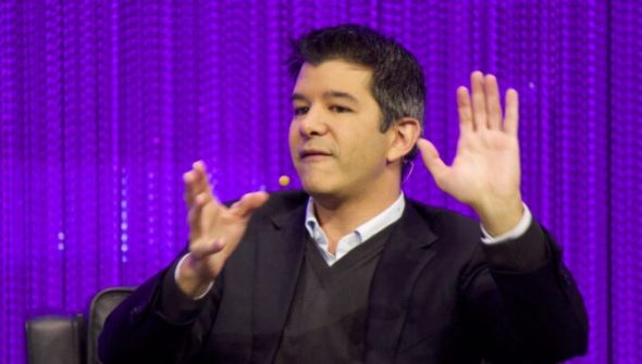 Travis Kalanick en 2013 // Source : Flickr/CC/Adam Tinworth Travis Kalanick en 2013 // Source : Flickr/CC/Adam Tinworth