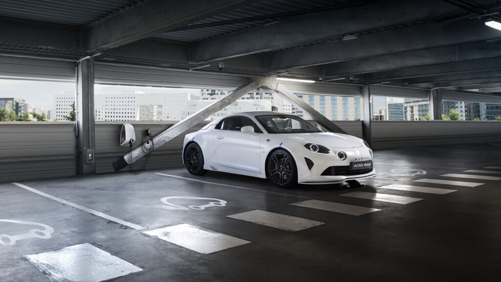 prototype Alpine A110 E-ternité // Source : Alpine prototype Alpine A110 E-ternité // Source : Alpine