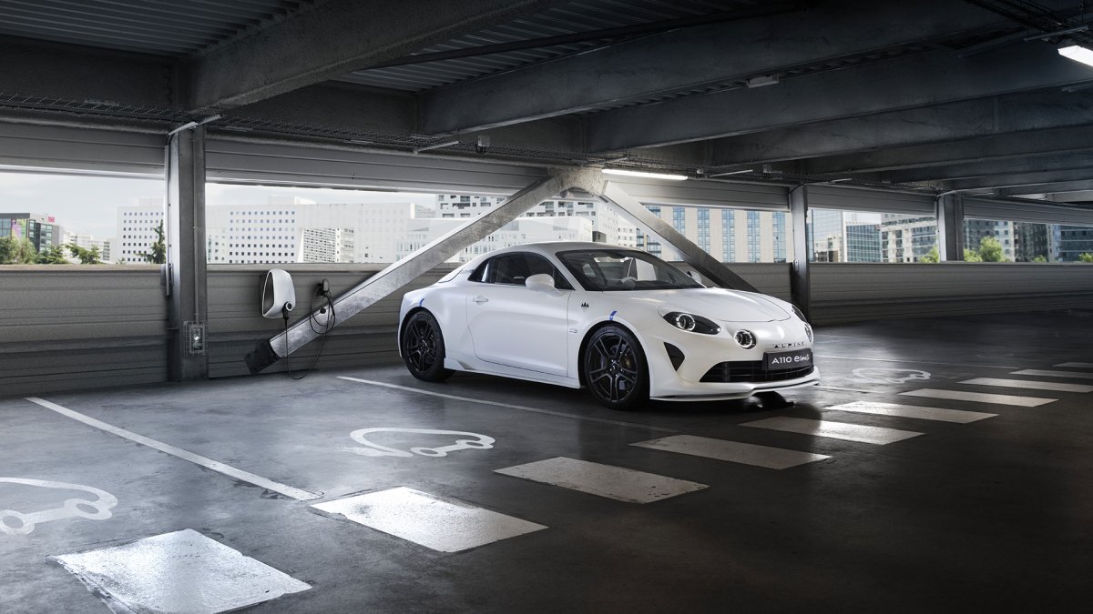 prototype Alpine A110 E-ternité // Source : Alpine prototype Alpine A110 E-ternité // Source : Alpine