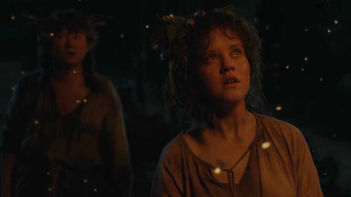 Les Harfoots, les ancêtres des Hobbits, apparaissent dans le nouveau trailer des Anneaux de Pouvoir // Source : Prime Video / YouTube Les Harfoots, les ancêtres des Hobbits, apparaissent dans le nouveau trailer des Anneaux de Pouvoir // Source : Prime Video / YouTube