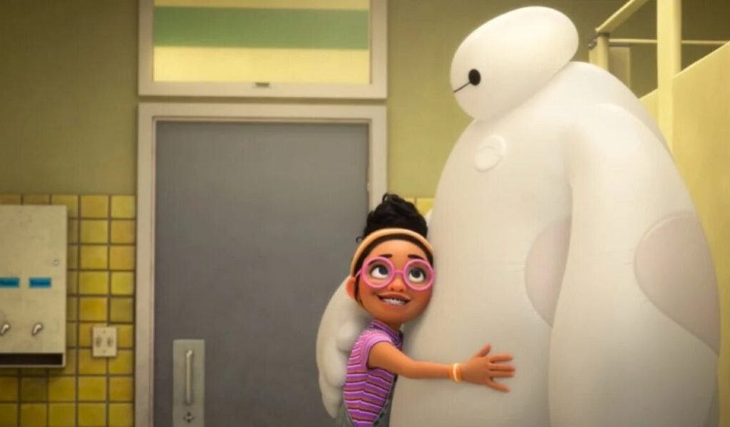 Allez hop, un petit câlin à Baymax et ça repart // Source : Disney+ Allez hop, un petit câlin à Baymax et ça repart // Source : Disney+