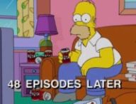 Binge-watching dans Les Simpson // Source : Fox Binge-watching dans Les Simpson // Source : Fox