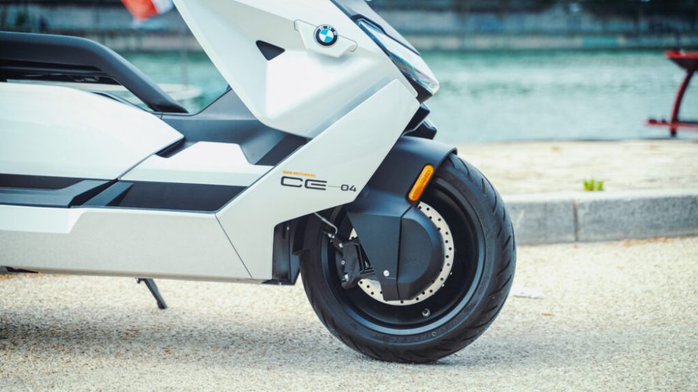 BMW CE04 // Source : Louise Audry pour Numerama BMW CE04 // Source : Louise Audry pour Numerama