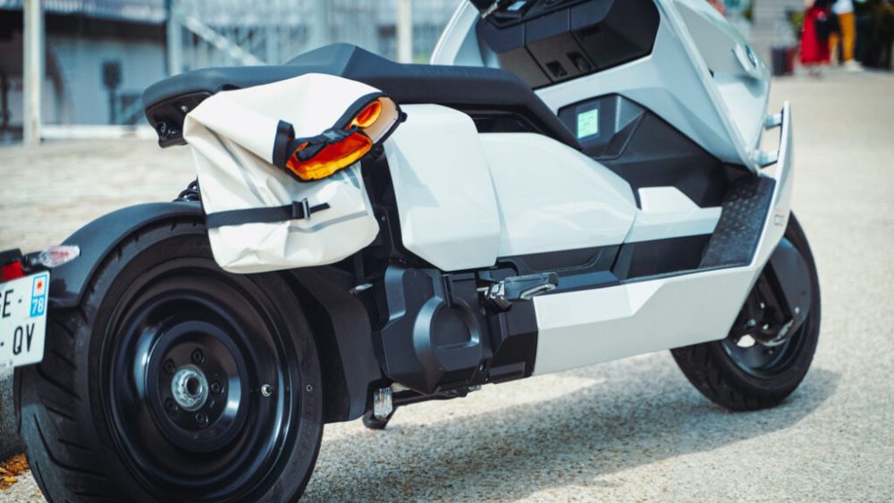 BMW CE04 // Source : Louise Audry pour Numerama BMW CE04 // Source : Louise Audry pour Numerama