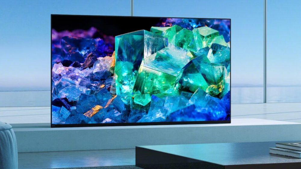 Téléviseur Sony QD-OLED A95K // Source : Sony Téléviseur Sony QD-OLED A95K // Source : Sony
