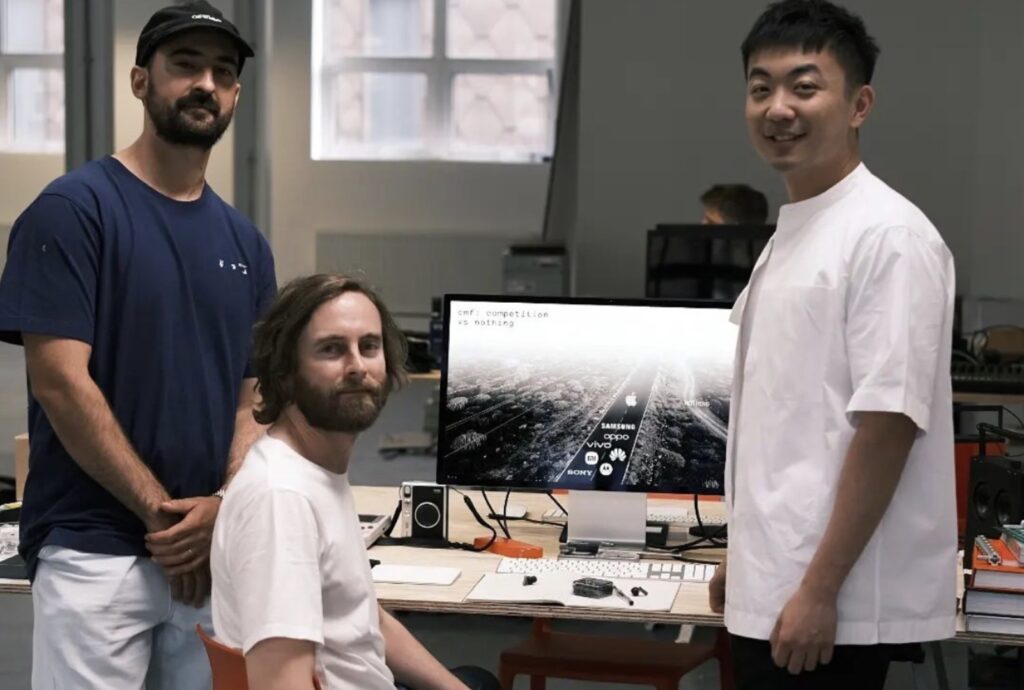 L'équipe dirigeante de Nothing rêve de rattraper Apple, Samsung et les autres. // Source : Carl Pei / Instagram L'équipe dirigeante de Nothing rêve de rattraper Apple, Samsung et les autres. // Source : Carl Pei / Instagram