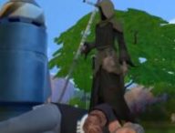 La Faucheuse dans Les Sims 4 // Source : Capture YouTube La Faucheuse dans Les Sims 4 // Source : Capture YouTube