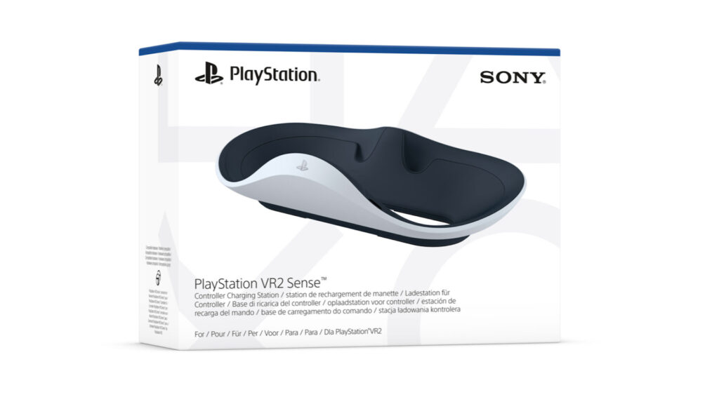 Station de recharge pour les PS VR2 Sensé // Source : Sony Station de recharge pour les PS VR2 Sensé // Source : Sony