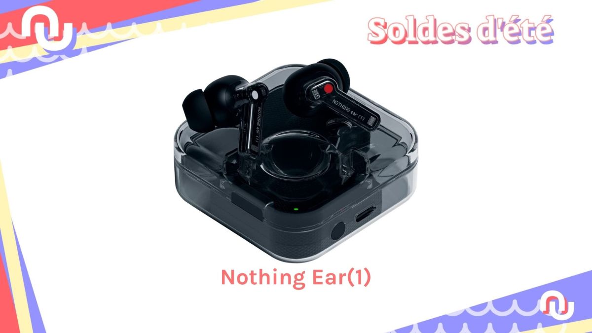 Nothing Ear(1) // Source : Numerama Nothing Ear(1) // Source : Numerama
