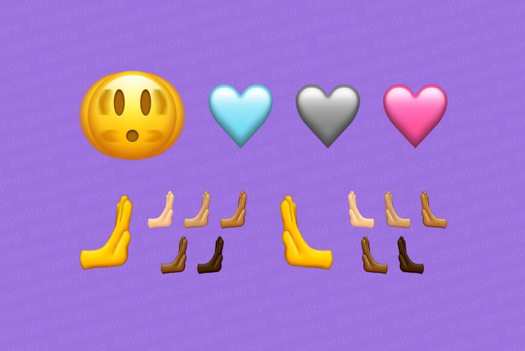 L'émoji Parle à ma main, l'émoji que nous méritons // Source : Emojipedia