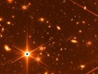 L'image test du champ profond de l'Univers pris par James Webb. // Source : Nasa