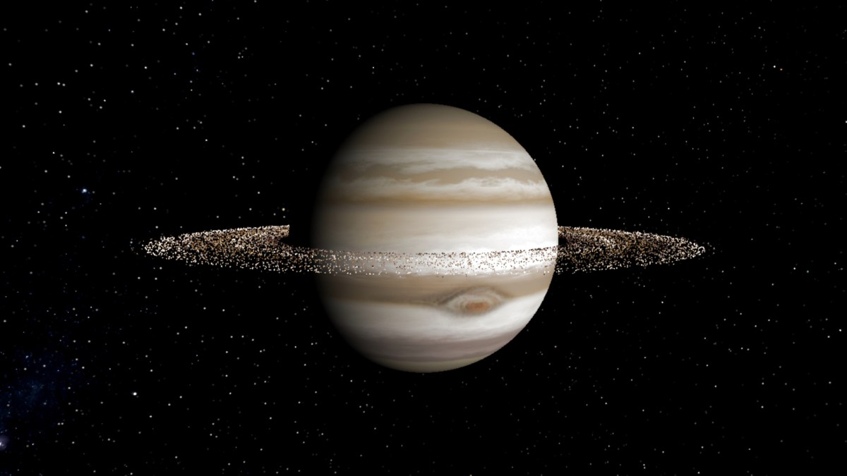 Les anneaux de Jupiter. // Source : Stephen Kane/UCR Les anneaux de Jupiter. // Source : Stephen Kane/UCR