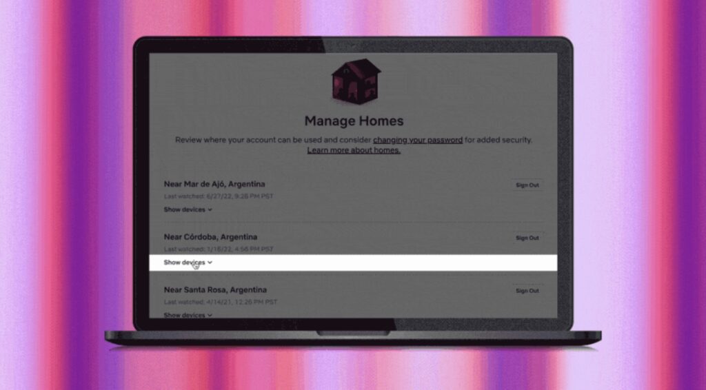 Comment les utilisateurs pourront voir combien de « maisons» ils ont sur Netflix Comment les utilisateurs pourront voir combien de « maisons» ils ont sur Netflix